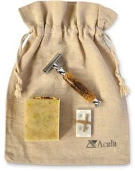 Acala Zero Waste Shaving Bag Without Brush