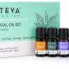 Alteya Essential Oils Set - Lavender, Tea Tree, Orange, Lemongrass 4 X 5ml