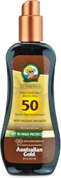 Australian Gold SPF50 Spray Gel With Bronzer 237ml