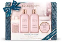Baylis & Harding Jojoba, Vanilla & Almond Oil Candle Set