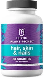 BeYou Hair, Skin & Nails 60 Gummies