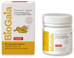 BioGaia Protectis Chewable Tablets Strawberry Flavour 30 Pack