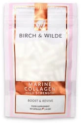 Birch & Wilde Marine Collagen Capsules 1200mg Refill Pouch 60 Capsules