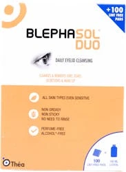 Blephasol Duo Daily Eyelid Cleansing Wipes 100 Pack
