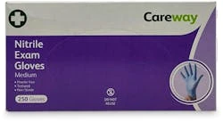 Careway Nitrile Exam Gloves Medium 250 Pack 1 Careway Nitrile Exam Gloves Medium 250 Pack