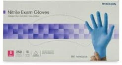Careway Nitrile Exam Gloves Size Small 250 Pack