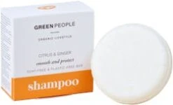 Green People Citrus & Ginger Smooth And Protect Shampoo Bar