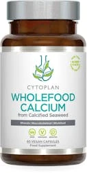Cytoplan Calcium Wholefood 200mg Elemental 60 Capsules