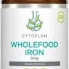 Cytoplan Iron Wholefood 5mg Elemental 60 Capsules