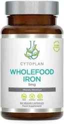 Cytoplan Iron Wholefood 5mg Elemental 60 Capsules