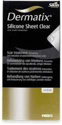 Dermatix Silicone Sheet Clear 13cm X 13cm