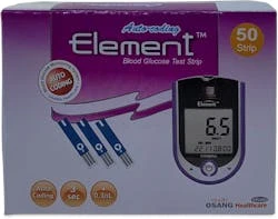 Element Blood Glucose Test Strips 50 Pack 1 Element Blood Glucose Test Strips 50 Pack