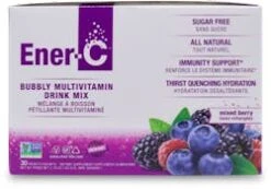 Ener-C Mixed Berry Sugar Free 30 Sachets
