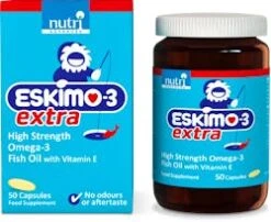 Nutri Advanced Eskimo-3 Extra High Strength Fish Oil 50 Capsules