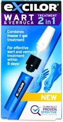 Excilor 2-In-1 Wart & Verruca Treatment