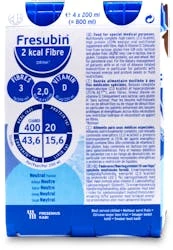 Fresubin 2kcal Fibre Drink Neutral 4 X 200ml