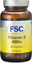FSC Vitamin E (D-Alpha-Tocopherol) 400IU 90 Capsules