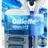 Gillette® Gillette Mach 3 Shaving Razor & 4 Blades Set