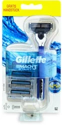 Gillette® Gillette Mach 3 Shaving Razor & 4 Blades Set