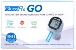 GlucoRx GO + GlucoRx Nexus Test Strips 50 Pack