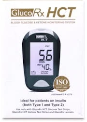 GlucoRx HCT Blood Glucose & Ketone Meter