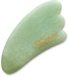 Green People Jade Gua Sha Facial Massage Tool