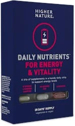 Higher Nature Daily Nutrients For Energy & Vitality 28 Strips