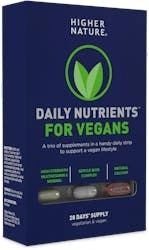 Higher Nature Daily Nutrients For Vegans 28 Capsules