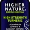 Higher Nature High Strength Turmeric 60 Capsules