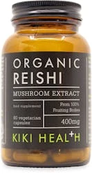 KIKI Health Organic Reishi Extract Mushroom 60 Capsules