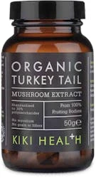 KIKI Health Organic Turkey Tail Extract Mushroom Powder 50g
