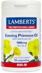 Lamberts Extra High Potency Evening Primrose Oil 90 Capsules