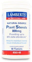 Lamberts Plant Sterols 800mg 60 Tablets