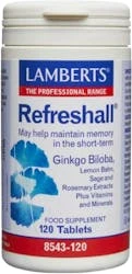Lamberts Refreshall With Ginkgo Biloba 120 Tablets