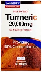 Lamberts Turmeric 20,000mg 60 Tablets