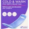 Lansinoh Cold & Warm Post-Birth Relief Pad 12 Pack