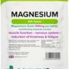 Lindens Health + Nutrition Magnesium (MgO 500mg) 500 Tablets
