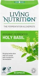 Living Nutrition Holy Basil Alive 60 Capsules