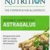 Living Nutrition Organic Fermented Astragalus 60 Capsules