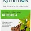 Living Nutrition Organic Fermented Rhodiola 60 Capsules