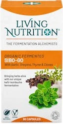 Living Nutrition Organic Fermented Sibo-Go 60 Capsules