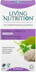 Living Nutrition Organic Fermented Wisdom 60 Capsules