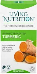Living Nutrition Turmeric Alive 60 Capsules