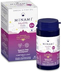 Minami MorEPA Kids 6+ Omega-3 60 Capsules