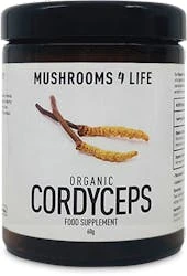 Mushrooms 4 Life Organic Cordyceps Powder 60g