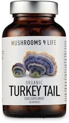Mushrooms 4 Life Organic Turkey Tail 60 Capsules