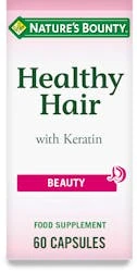 Nature's Bounty Healthy Hair With Keratin 60 Capsules