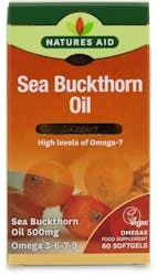 Nature's Aid Omega-7 Sea Buckthorn Oil 60 Softgels