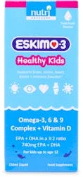 Nutri Advanced Eskimo-3 Healthy Kids Omega-3, 6 & 9 Complex + Vitamin D 210ml