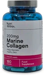 Nutri Within 200mg Marine Collagen 180 Capsules